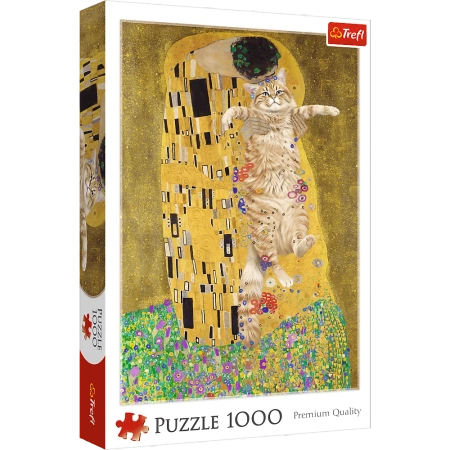 Puzzle - 1000 - Purrfecyjny Pocałunek - Trefl 10962