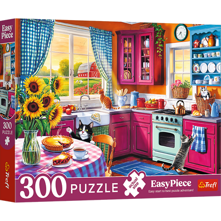 Puzzles - 300 EasyPiece - Poranek w kuchniFSC Mix 70% 23102