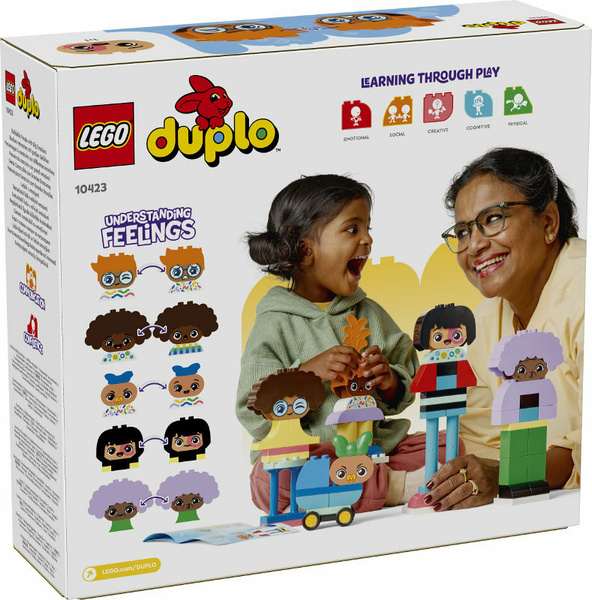 Klocki LEGO DUPLO TOWN Ludziki Z Emocjami 71 Elementów 10423