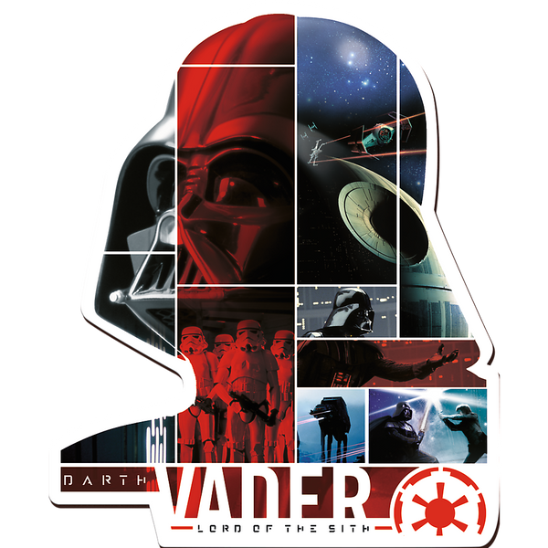 Puzzle drewniane - 160 - Gwiezdne wojny - STAR WARS - Darth Vader - Trefl 20190