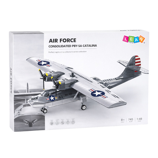 Klocki Konstrukcyjne Samolot PBY-5A Catalina 364el