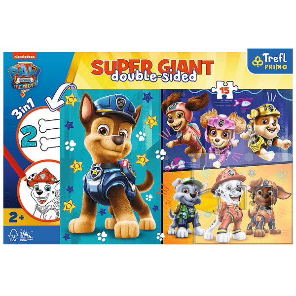 42002 "15 GIANT - Wesołe pieski" / Viacom PAW PATROL: THE MOVIE FSC Mix 70% 42002