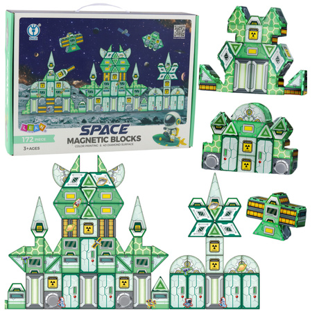 Klocki Magnetyczne Kosmos Stacja Kosmiczna 4D 172el