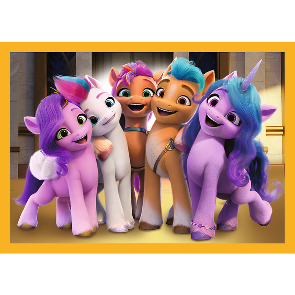 Puzzle - 4w1 (35, 48, 54, 70) - Poznaj kucyki Pony - My Little Pony - Trefl 34624