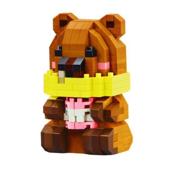 Klocki Konstrukcyjne Kapibara Figurka 3D 204 – 263 el. 