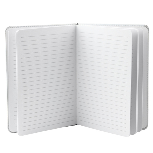  Notatnik Zeszyt Planner W Linie Liście Monstera Gumka A5 80 Kartek 