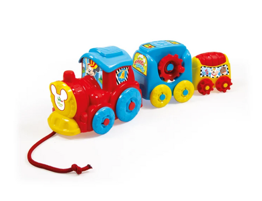 Zestaw Pociąg Lokomotywa Wagoniki Myszka Miki Baby Disney Clementoni 17168