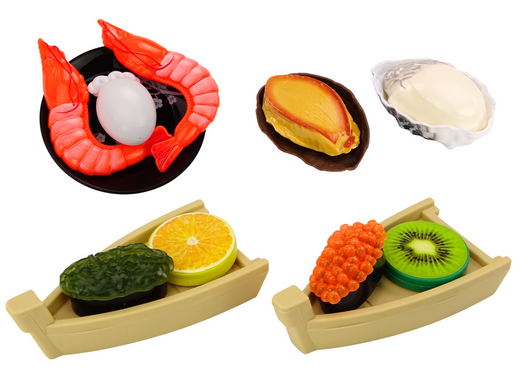 Zestaw Zabawkowy Do Sushi Akcesoria Krewetki Dla Dzieci 24 ele. 