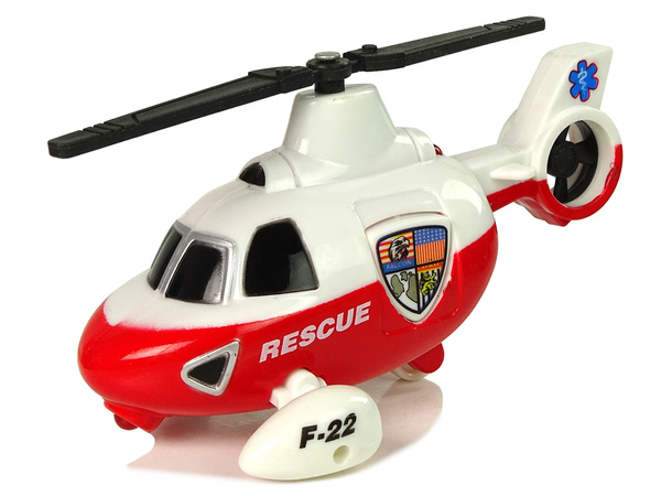 Zestaw Pojazdów Policja Helikopter Straż Monster 