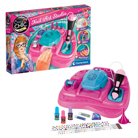 Crazy Chic Szalone Studio Paznokci Clementoni 18768