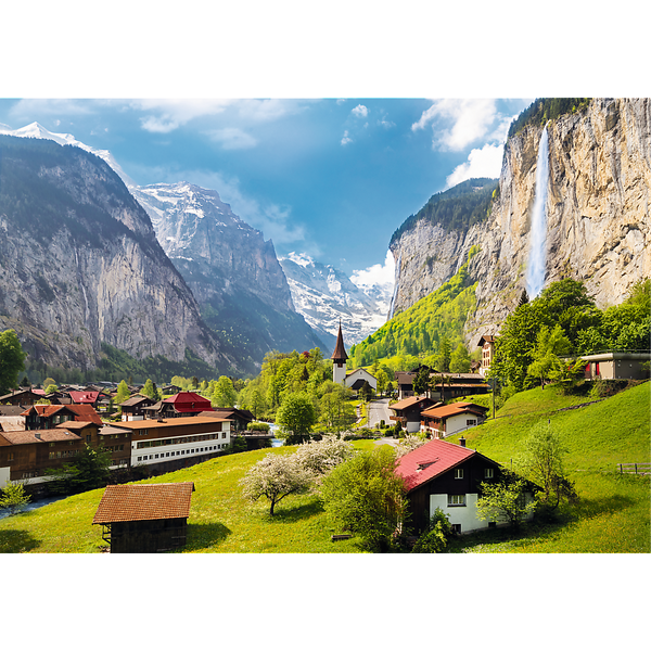 Puzzle - 3000 - Lauterbrunnen - Szwajcaria - Trefl 33076