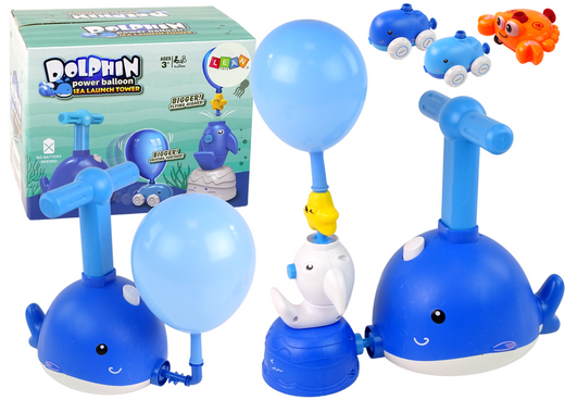 Balonowa Wyrzutnia Delfin Samochód Aerodynamiczny 