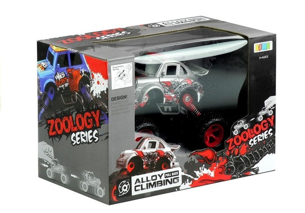 Samochodzik Monster Truck Amortyzatory Jeździ 1:36