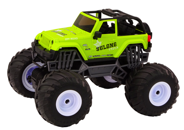 Auto Terenowe Zdalnie Sterowane 2.4G RC 1:12 Zielony 