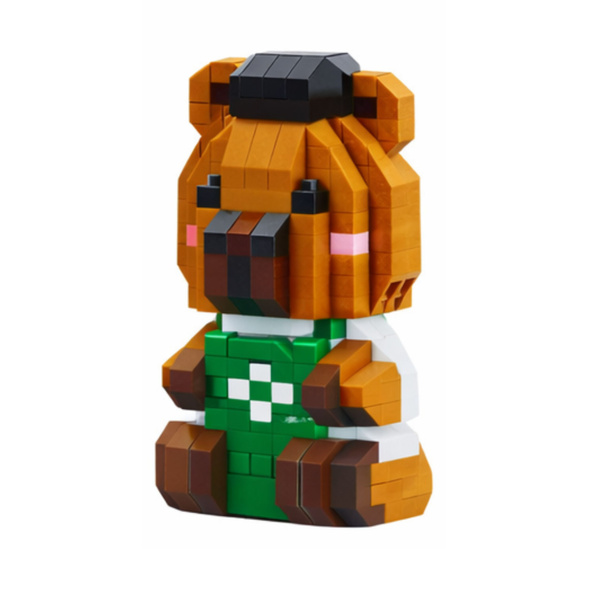 Klocki Konstrukcyjne Kapibara Figurka 3D 204 – 263 el. 