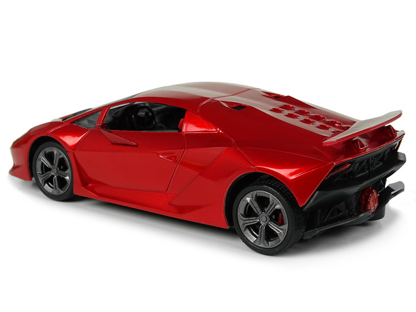 Auto Sportowe R/C 1:24  Lamborghini Czerwone 2.4 G Światła 
