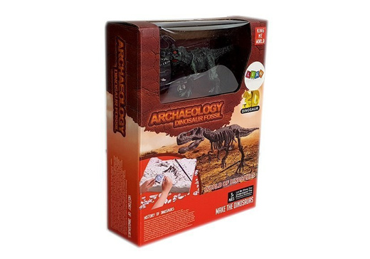 Zestaw Wykopaliska Szkielet Model Dinozaur Tyranozaur Rex 