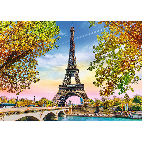 Puzzle - 500 - Romantyczny Paryż - Trefl 37330