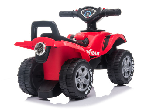 Jeździk Quad Dźwięk Światła 551-G Czerwony