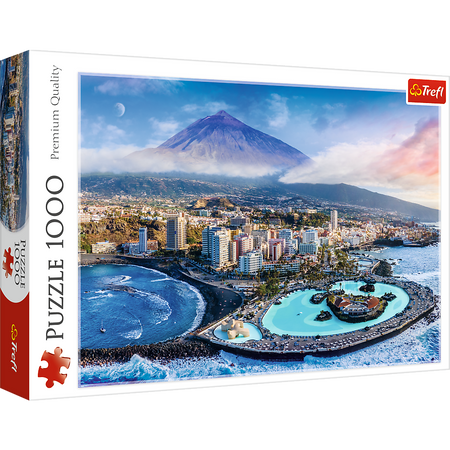 Puzzle - 1000 - Widok na Teneryfę - Hiszpania - Trefl 10791