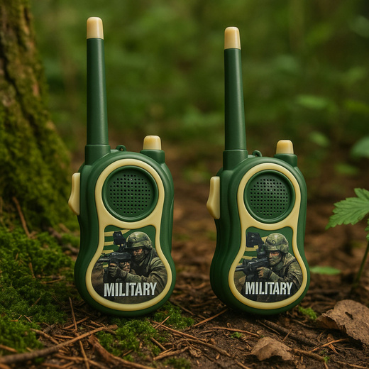 Walkie Talkie Krótkofalówki Militarne Wojskowe Dla Dzieci 300m 