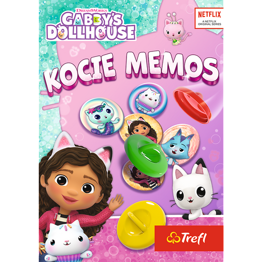Gra podróżna Kocie memos Koci Domek Gabi Trefl 02688 
