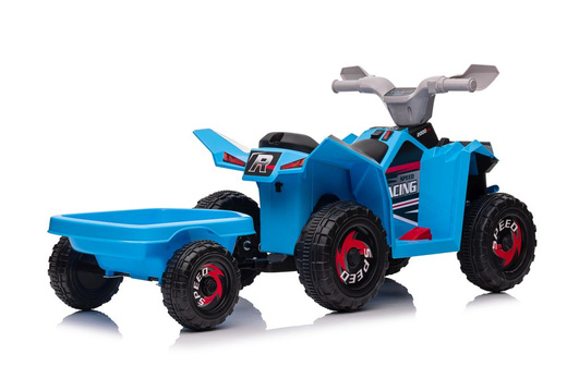 Quad Na Akumulator XMX630T Niebieski Z Przyczepą 