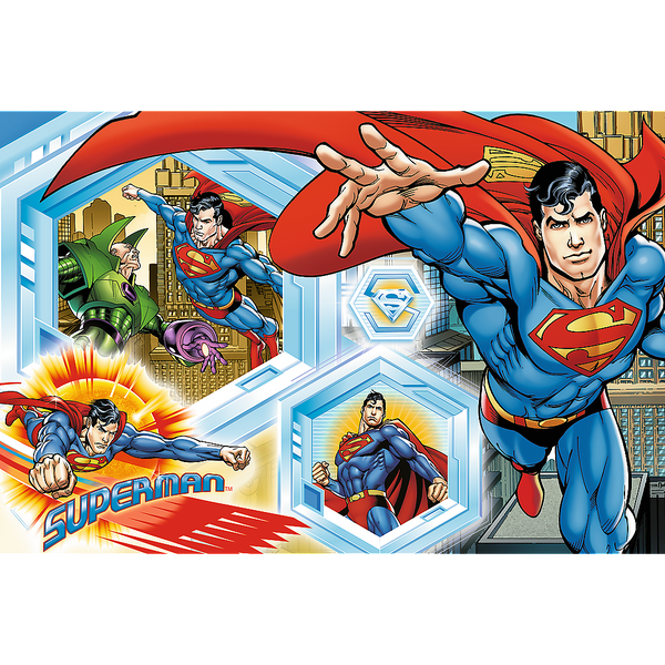 Puzzle - 300 - Niezniszczalny Superman - Warner Superman - Trefl 23032 