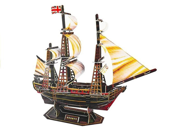 Puzzle 3D Kreatywne Duży Statek Bounty 125pcs 