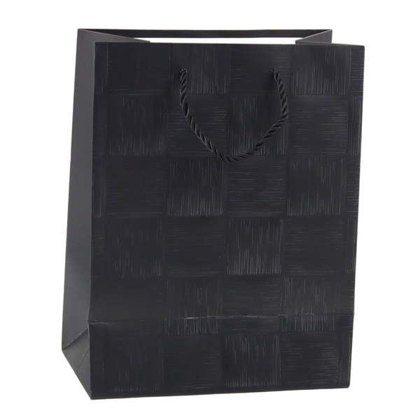 Torba Prezentowa Kwadraty Strukturalne Elegancka  23 x 18 x 10 cm