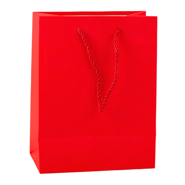 Torba Prezentowa Kwadraty Strukturalne Elegancka  23 x 18 x 10 cm