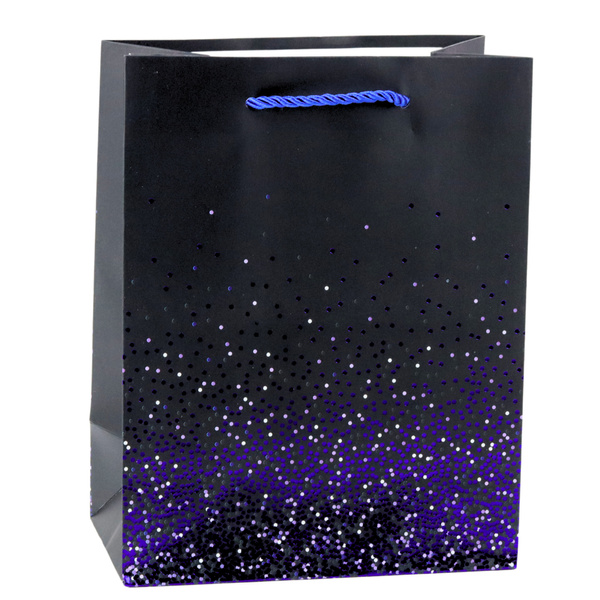 Torba Prezentowa Błyszczący Gradient Kropki 23 x 18 x 10,5 cm