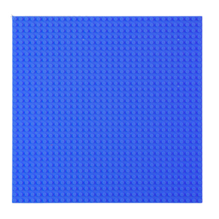 Płyta Plansza Konstrukcyjna Do Klocków Budowania Granatowa 40x40cm