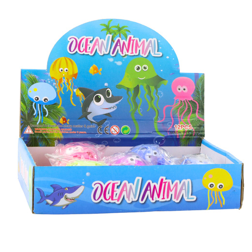 Ośmiornica Gniotek Antystresowy Sensoryczny Z Kulkami Żelowymi Mix