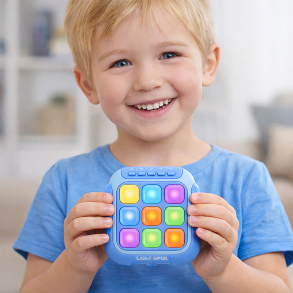 Gra Konsola Elektroniczna Zręcznościowa Edukacyjna 6 Gier Trybów 