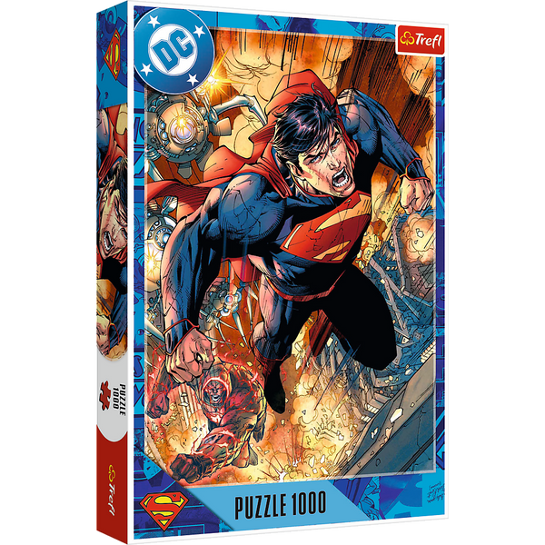 Puzzle - 1000 - Superman w akcji - Trefl 10936