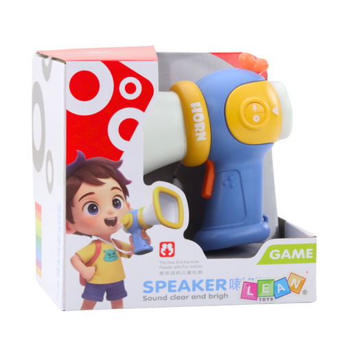 Megafon Dla Dzieci Zmiana Głosu Efekty Świetlne Niebieski