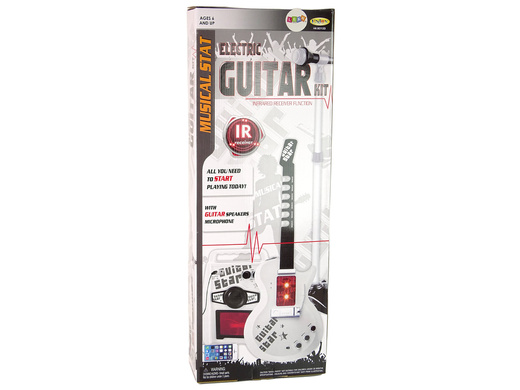 Zestaw Gitara Elektryczna z Mikrofonem Na Baterie 