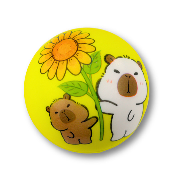 Piłka Piłeczka Piankowa Do Odbijania Zabawy Kapibara 6,5 cm 