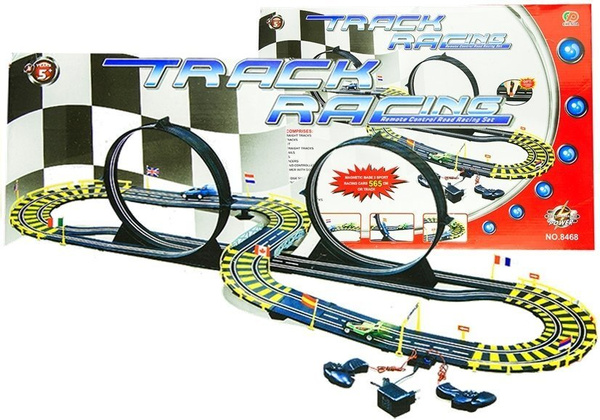 Tor Samochodowy Track Racing Dwa Auta 565 cm