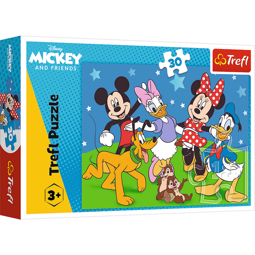 Puzzle - 30 - Mysie sprawy - Disney - Trefl 18309