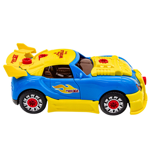 Zestaw Małego Mechanika Rozkręcany Samochód Wkrętarka Światła Dźwięki