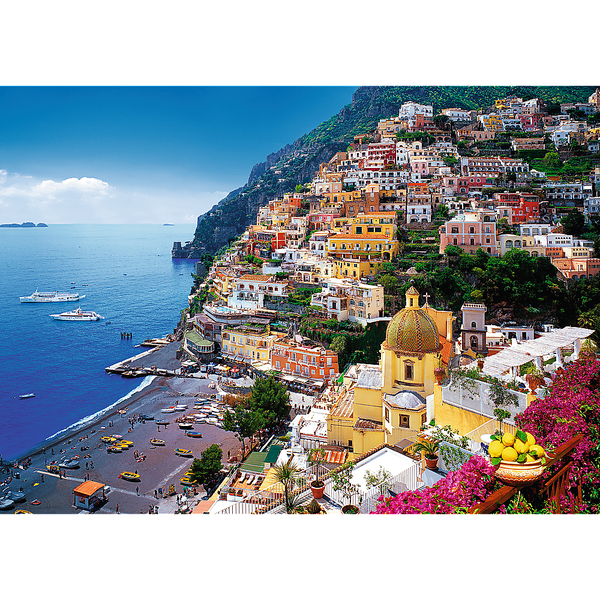 Puzzle - 500 - Positano - Wybrzeże Amalfickie - Włochy - Trefl 37145