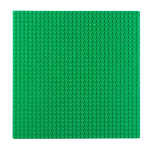 Płyta Plansza Konstrukcyjna Do Klocków Budowania Jasnozielona 25,5x25,5 cm