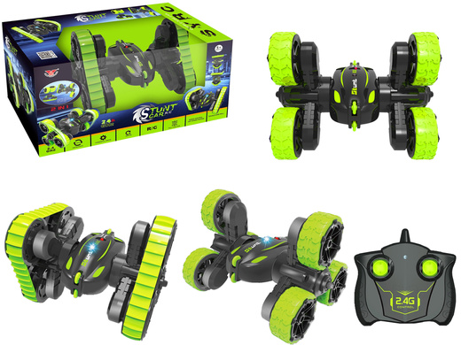 Pojazd Auto Stunt R/C Zdalnie Sterowany 2w1 Wymienne Koła 