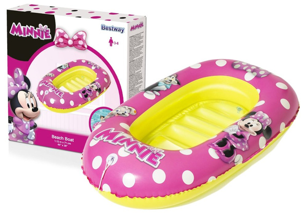 Dmuchana Łódka Myszka Minnie  112cm x 71cm Bestway 91083