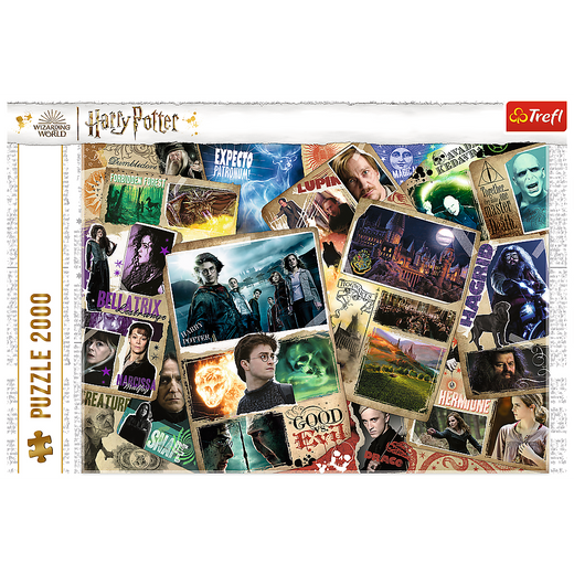 Puzzle Harry Potter 2000 el. Harry Potter - Bohaterowie Trefl  27123