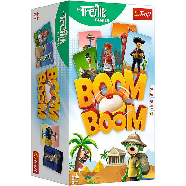 Gra zręcznościowa Boom Boom Rodzina Treflików Trefl 02122