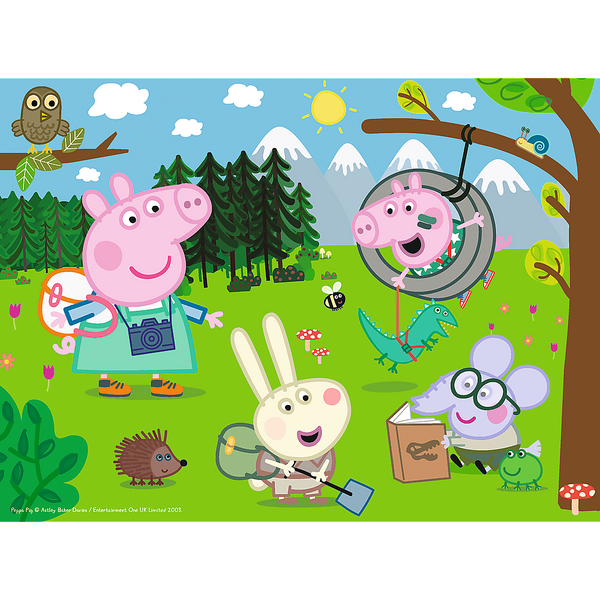 Puzzle - 30 - Leśna wyprawa - Świnka Peppa - Trefl 18245