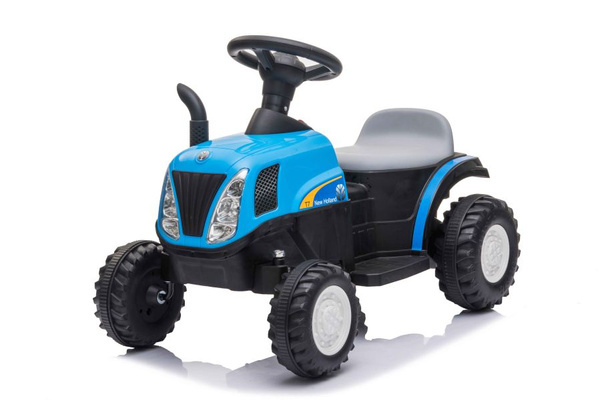 Traktor Na Akumulator z Przyczepą A009 Niebieski 
